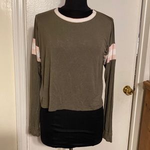 SERIOUSLY SOFT AERO TOMBOY TEE WOMEN,S TOP SIZE L